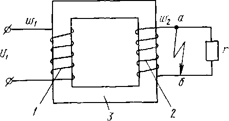 короткое замыкание на выводах вторичной обмотки трансформатора