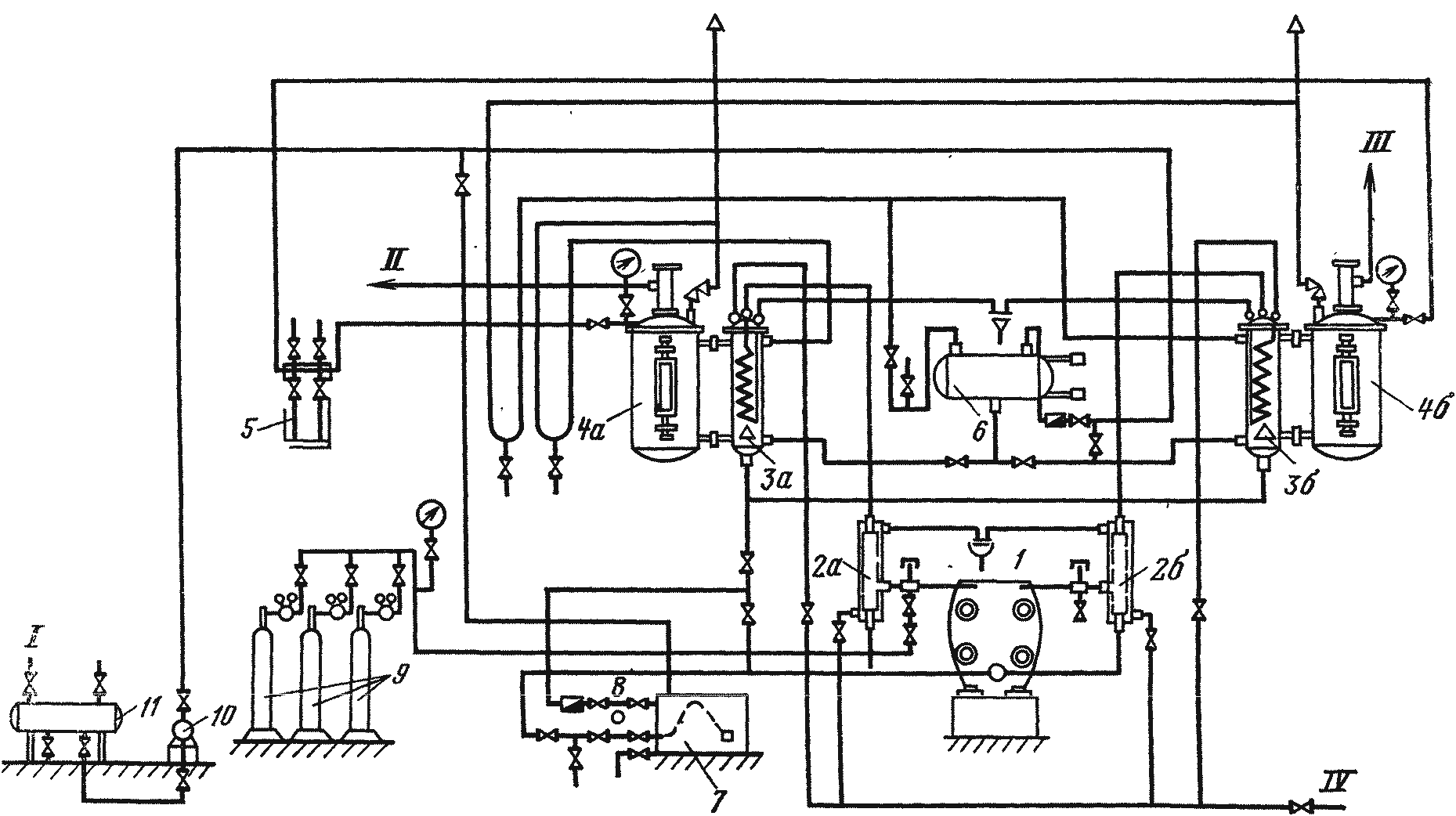 Схема электролизной установки