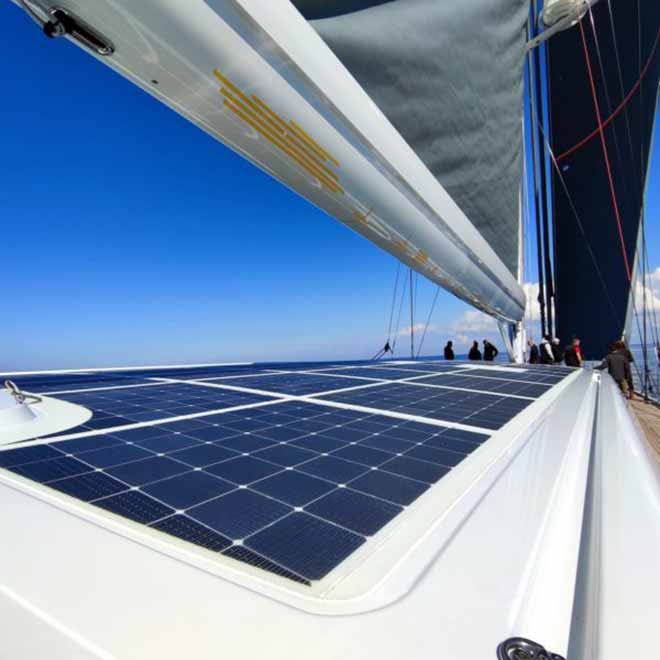 Merlin Solar на яхтах із сонячними батареями